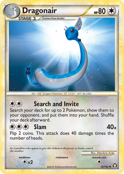 Dragonair, Triumphant #32, Pokémon TCG card