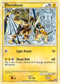 Electabuzz, Triumphant #33, Pokémon TCG card
