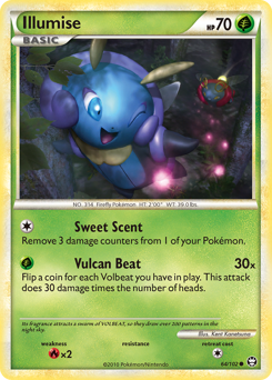 Illumise, Triumphant #64, Pokémon TCG card