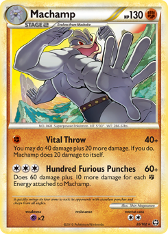 Machamp, Triumphant #26, Pokémon TCG card