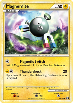 Magnemite, Triumphant #68, Pokémon TCG card