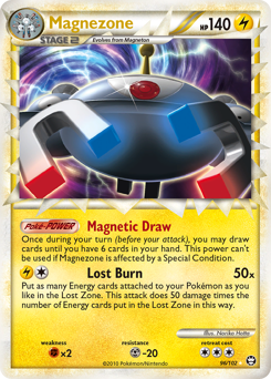 Magnezone, Triumphant #96, Pokémon TCG card