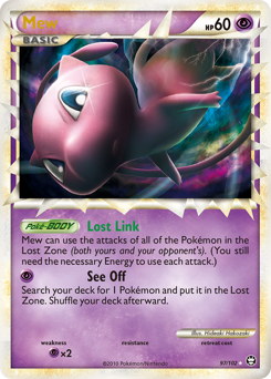 Mew, Triumphant #97, Pokémon TCG card