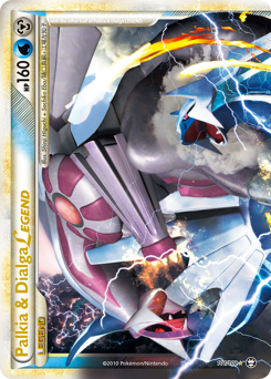 Palkia & Dialga LEGEND, Triumphant #101, Pokémon TCG card
