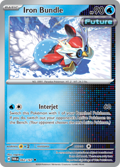 Iron Bundle, Twilight Masquerade #62, Pokémon TCG card