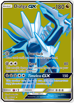 Dialga-GX, Ultra Prism #146, Pokémon TCG card