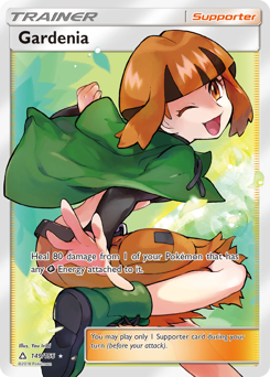 Gardenia, Ultra Prism #149, Pokémon TCG card