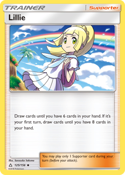 Lillie, Ultra Prism #125, Pokémon TCG card