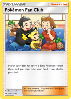 Pokémon Fan Club, Ultra Prism #133, Pokémon TCG card