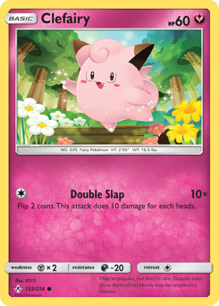 Clefairy, Unbroken Bonds #132, Pokémon TCG card