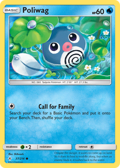 Poliwag, Unbroken Bonds #37, Pokémon TCG card