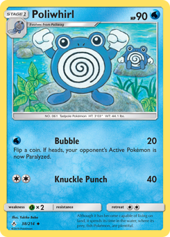 Poliwhirl, Unbroken Bonds #38, Pokémon TCG card