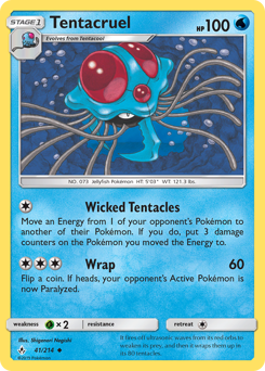 Tentacruel, Unbroken Bonds #41, Pokémon TCG card
