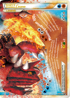 Kyogre & Groudon LEGEND, Undaunted #88, Pokémon TCG card