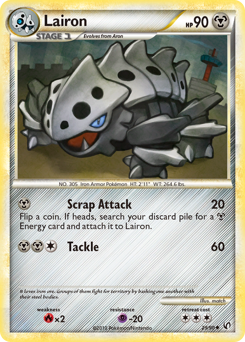 Lairon, Undaunted #29, Pokémon TCG card