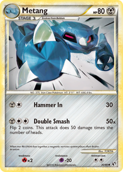 Metang, Undaunted #30, Pokémon TCG card