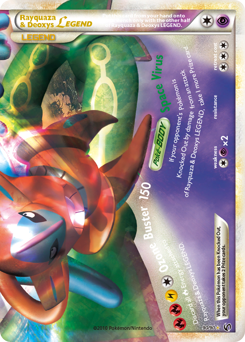Rayquaza & Deoxys LEGEND, Undaunted #90, Pokémon TCG card
