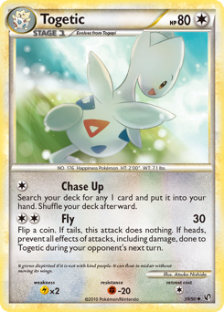 Togetic, Undaunted #39, Pokémon TCG card