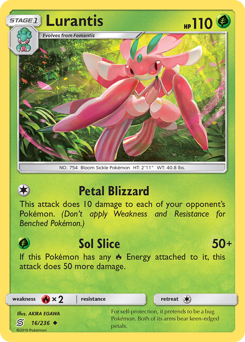 Lurantis, Unified Minds #16, Pokémon TCG card