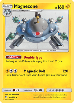 Magnezone, Unified Minds #60, Pokémon TCG card