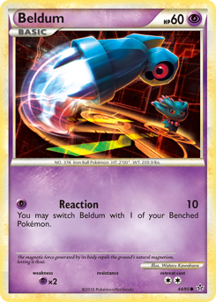 Beldum, Unleashed #44, Pokémon TCG card