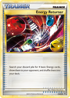 Energy Returner, Unleashed #74, Pokémon TCG card