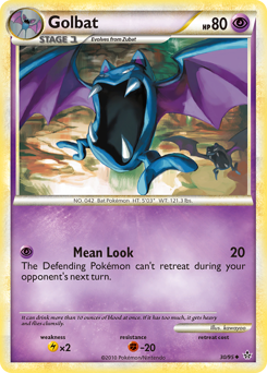 Golbat, Unleashed #30, Pokémon TCG card