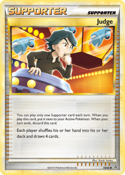 Judge, Unleashed #78, Pokémon TCG card