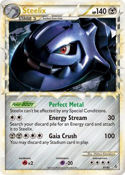 Steelix, Unleashed #87, Pokémon TCG card
