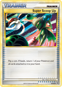 Super Scoop Up, Unleashed #83, Pokémon TCG card