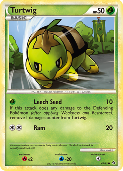 Turtwig, Unleashed #67, Pokémon TCG card