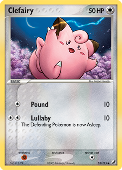 Clefairy, Unseen Forces #53, Pokémon TCG card
