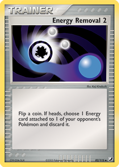 Energy Removal 2, Unseen Forces #82, Pokémon TCG card