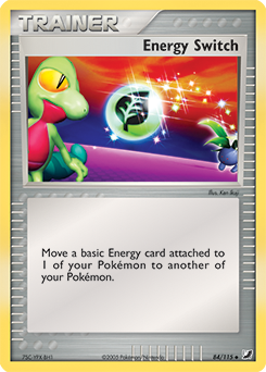 Energy Switch, Unseen Forces #84, Pokémon TCG card