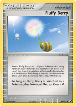 Fluffy Berry, Unseen Forces #85, Pokémon TCG card