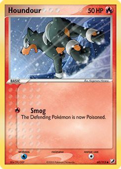 Houndour, Unseen Forces #60, Pokémon TCG card