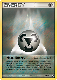 Metal Energy, Unseen Forces #97, Pokémon TCG card
