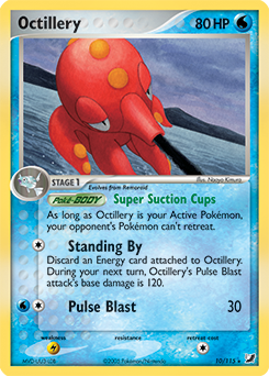 Octillery, Unseen Forces #10, Pokémon TCG card