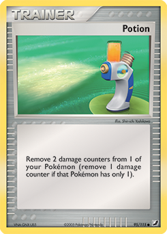 Potion, Unseen Forces #95, Pokémon TCG card