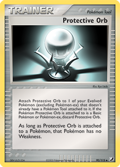 Protective Orb, Unseen Forces #90, Pokémon TCG card