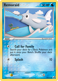 Remoraid, Unseen Forces #71, Pokémon TCG card