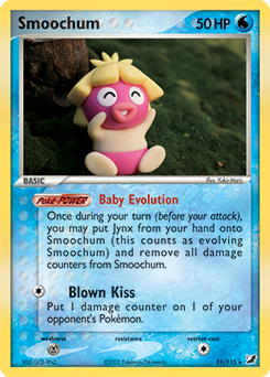 Smoochum, Unseen Forces #31, Pokémon TCG card