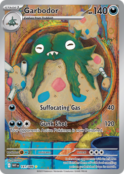 Garbodor, White Flare #141, Pokémon TCG card