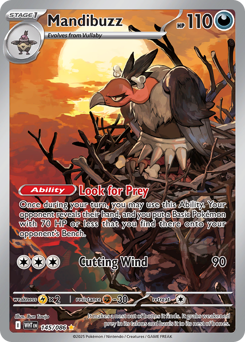 Mandibuzz, White Flare #145, Pokémon TCG card