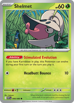 Shelmet, White Flare #8, Pokémon TCG card