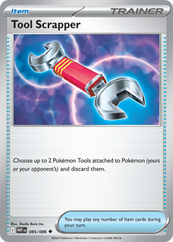 Tool Scrapper, White Flare #85, Pokémon TCG card