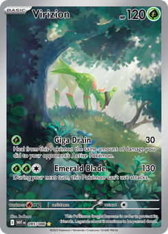 Virizion, White Flare #95, Pokémon TCG card