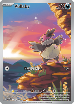 Vullaby, White Flare #144, Pokémon TCG card