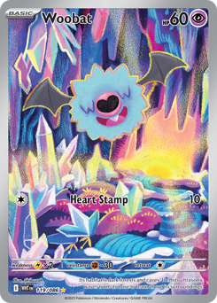 Woobat, White Flare #119, Pokémon TCG card