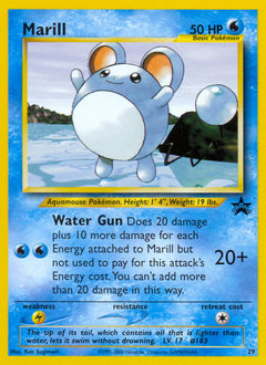 Marill, Wizards Black Star Promos #29, Pokémon TCG card